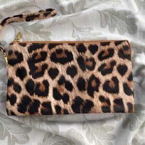 Animal Print Clutch